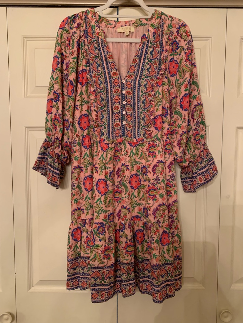 Farmers Market Bohemian Floral Dress